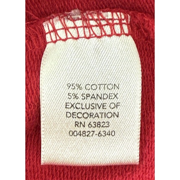 Women’s Casual Red Jacket Quilted Yoke Stud Embellished Lightweight Athleisure L - Picture 6 of 9